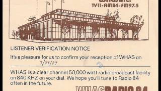 840 WHAS Louisville - 1985 - Brasil '66