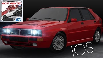 NFS MW 2012 iOS - Lancia Delta HF Integrale Evoluzione 2