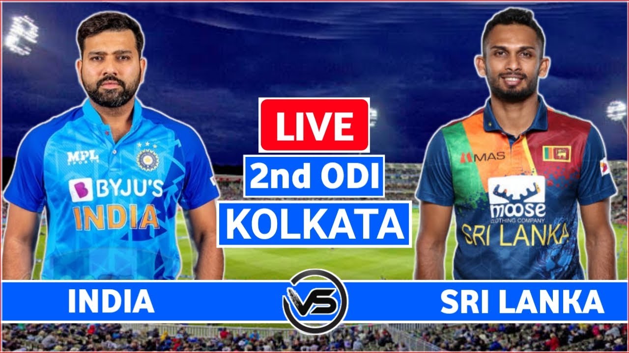 India vs Sri Lanka 2nd ODI Live Scores IND vs SL 2nd ODI Live Scores and Commentary