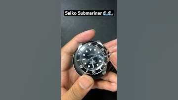 Building my first Seiko Submariner Mod. DM for Pre Order 📩📩 #seikomod #seikosubmariner