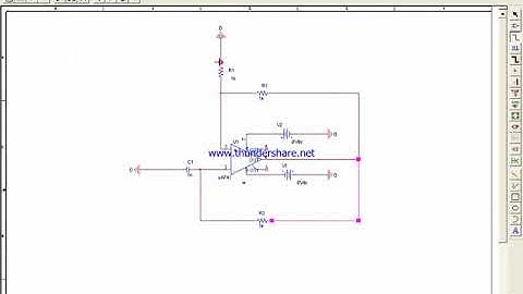 Relaxation Oscillator Simulation