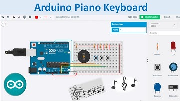 How to make Arduino Piano keyboard using Tinkercad I Arduino Piano Keyboard I TINKERCAD DESIGN