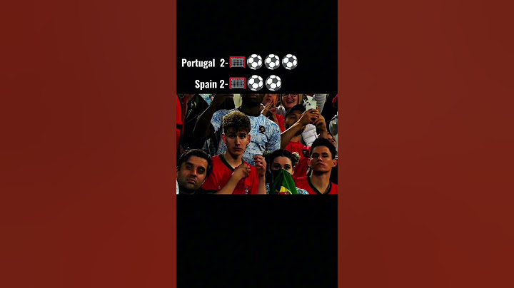 Portugal VS Spain ligue national #football #ronaldo