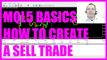 LEARN MQL5 TUTORIAL BASICS - 13 HOW TO OPEN A SIMPLE SELL TRADE