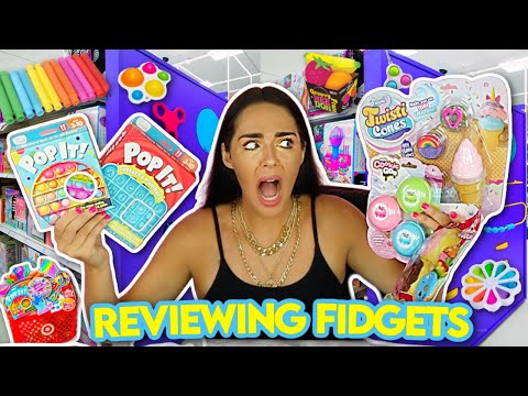 Target Fidget Toys Review Pop Its Stress Balls Store Bought Slime Is It Actually Good Youtube