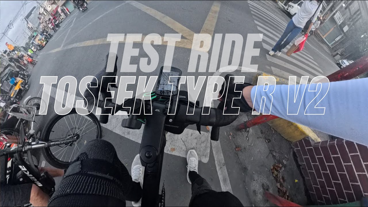 Budget Road Bike POV Test Ride | Toseek Type R