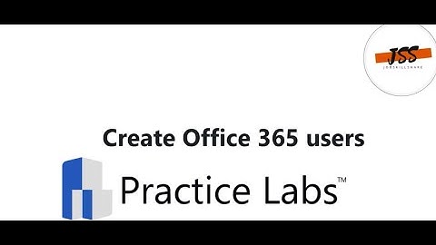 Create a single user in office 365 using portal