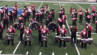 Waco High School lions marching band battle of the bands vs UHS 2025