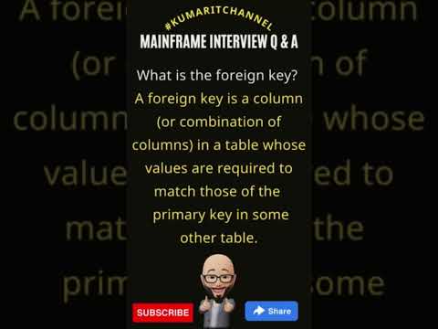 Mainframe DB2 Interview Q & A #kumaritchannel #ibm #mainframe #mainframedb2 apr 3