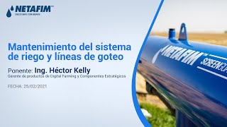 Curso en Línea - Mantenimiento del Sistema de Riego y Líneas de Goteo