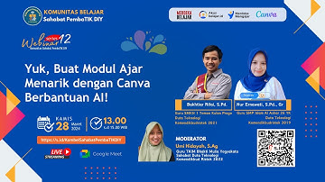 Bikin Modul Ajar Menarik dengan Canva dan AI