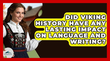Did Viking History Have Any Lasting Impact on Language and Writing? - Unmapping Scandinavia