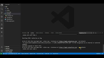 Salesforce SFDX Error - sfdx.cmd is not recognized as an internal or external command