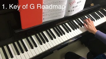 The G Major Scale - Piano Adventures Lesson Book Level 2B P.28-29