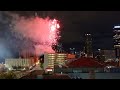 Surprise fireworks at work downtown Pittsburgh.