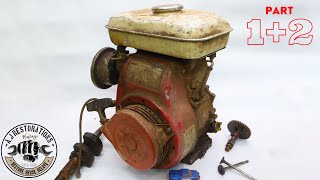 Old Honda G150 Engine Restoration  Full version.