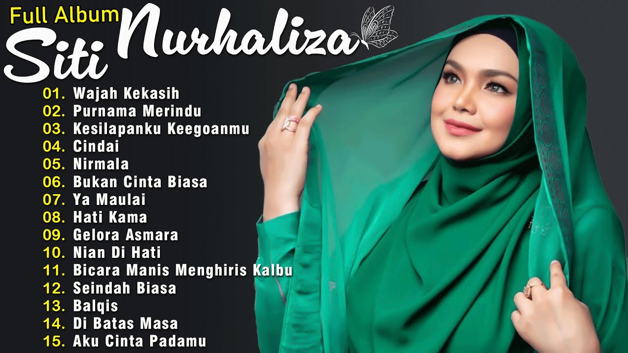 Siti Nurhaliza Full Album 2024 - Kumpulan Lagu Siti Nurhaliza - Purnama Merindu, Wajah Kekasih