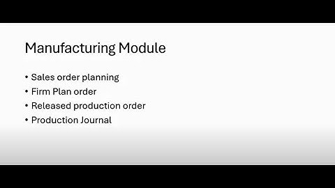 Manufacturing in Dynamics 365 Business Central: Pharma Module