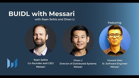 BUIDL with Messari ft. Vincent Wen: DAOs and NFTs