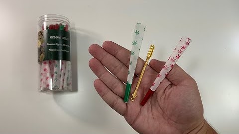 GOMMO Red and Green King Size Pre Rolled Cones