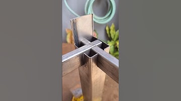 Innovative concept of thin metal fabrication that is not widely known #tricks #ideas #welder #skills