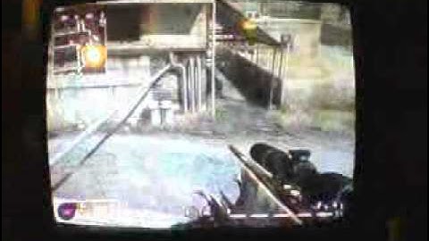 Sniping spots on Pipeline on Call of Duty 4 Moden Warfare