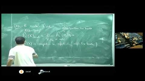 Xinyi Yuan, Hodge index theorem for adelic line bundles   YouTube clip24