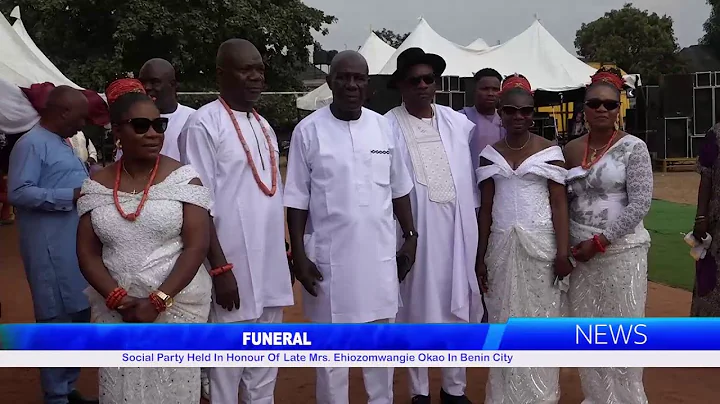 FUNERAL: Social Party Held In Honour Of Late Mrs. Ehiozomwangie Okao In Benin City