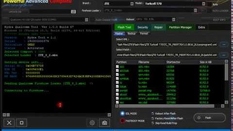 ZTE Unbrick (Flashing) By Hydra Tool