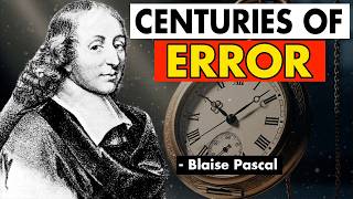 TIME does not pass the way you IMAGINE (Pascal discovered this 300 years ago)