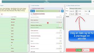 FlexGo Planlegge/Registrering
