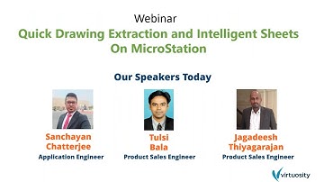 Quick Drawing Extraction and Intelligent Sheets in MicroStation