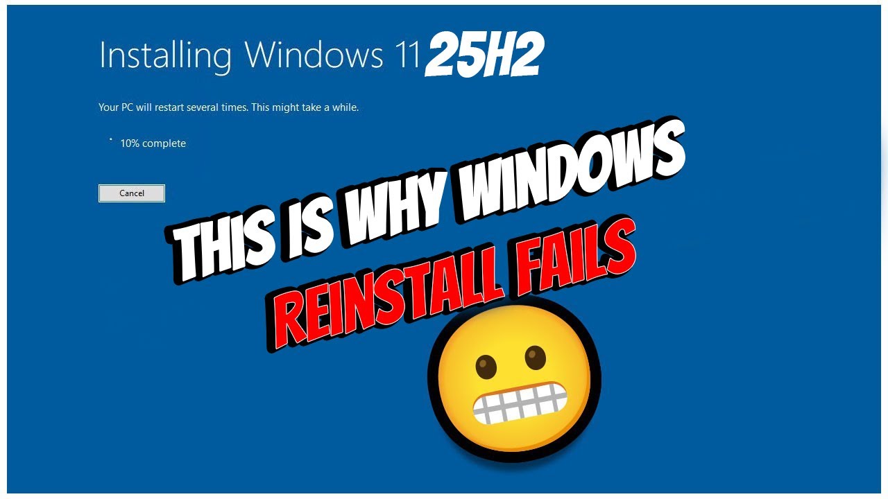 ⚠️ Windows 11 25H2 Is Breaking PCs — Fix This Before You Reinstall ...