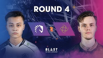 BLAST Pro Series Copenhagen 2019 - Round 4 - Liquid vs. NiP