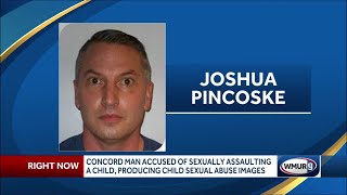 Concord man arrested for allegedly sexually assaulting a child, producing child sexual abuse images