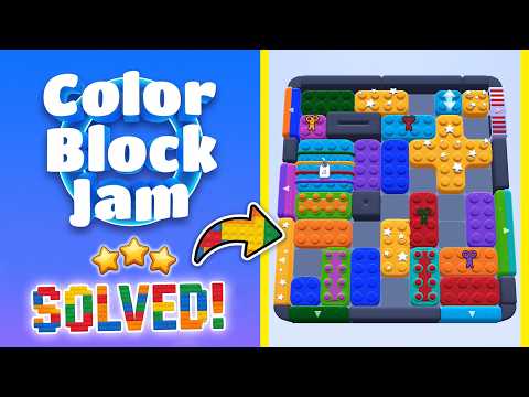 Color Block Jam - Level 1473 (1470) Walkthrough 🧩 | Solution & Gameplay (Rollic Games) 📱
