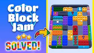 Color Block Jam Level 1468 Walkthrough (1469, 1470, 1471 & 1472) | Complete Solution & Pro Tips! 🚧