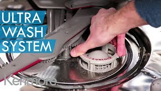 Ultra Wash Filtration System - Kenmore Elite ULTRA WASH® Dishwasher