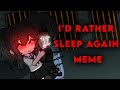 I'd rather sleep again meme ~ Gacha club ~ Yandere Simulator