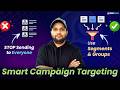 Stop Sending to Everyone! Use Segments &amp; Groups Contacts in WhatsApp Campaigns, WiseSender Tutorial