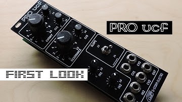 Pro VCF Eurorack Filter First Look [Demo #1]