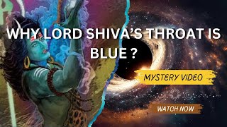 Did You Know Shiva Turned Blue to Save the World? The Cosmic Secret Revealed! #hinduism