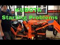 Kubota Starting Problems