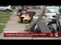 Dearborn residents still without power after floods