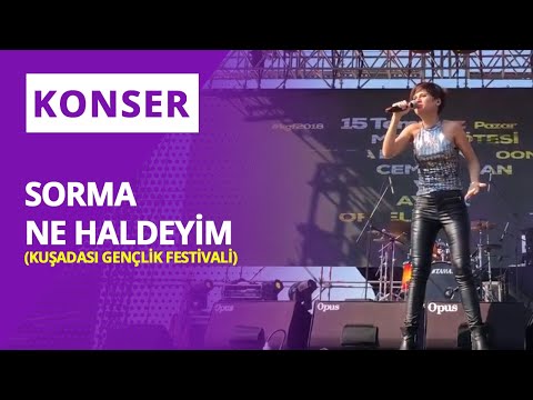 Aydilge - Sorma Ne Haldeyim (Kuşadası Gençlik Festivali) - Konser