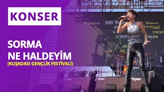 Aydilge - Sorma Ne Haldeyim (Kuşadası Gençlik Festivali) - Konser Resimi