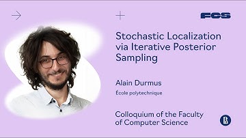 Stochastic Localization via Iterative Posterior Sampling (Alain Durmus)
