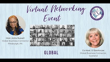 Invitation: Global Virtual Networking Event Hosted by Anita Russell