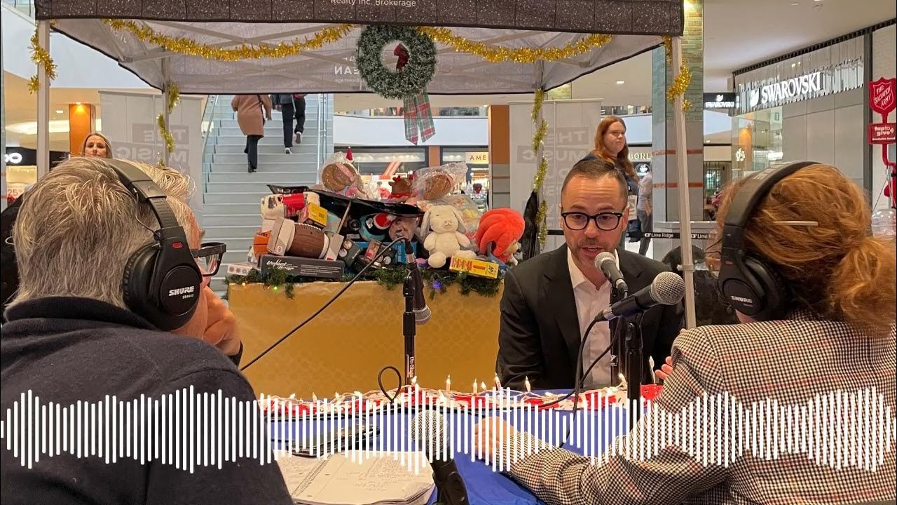 Michael st jean live on bounce 102 9 from cf lime ridge mall for toy