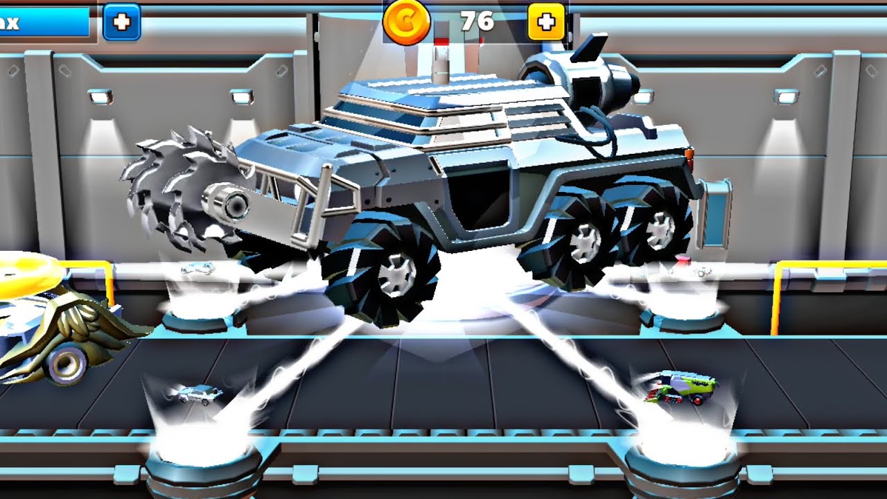 New FUSION Car - Rogue | Gameplay | Crash of Cars